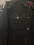 Vintage Wash Black Denim Jacket