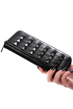 Black Studded Wallet