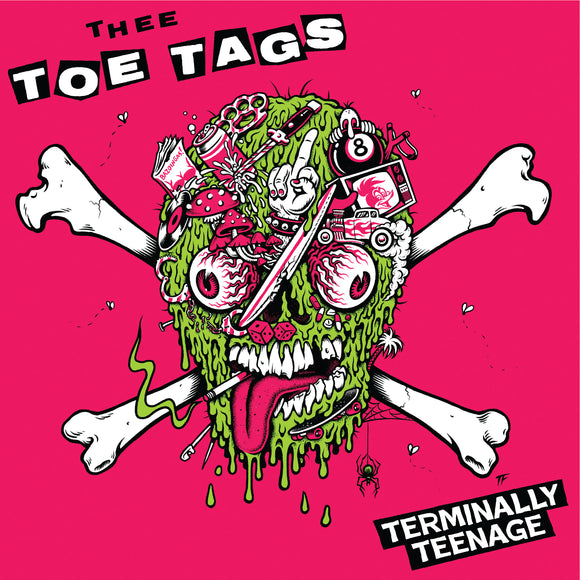 Thee Toe Tags - Terminally Teenage LP