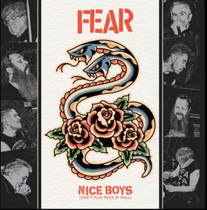 FEAR - Nice Boys (Don't Play Rock & Roll) 7" - EXCLUSIVE CLEAR