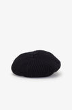 Fred Perry Black/White Beret