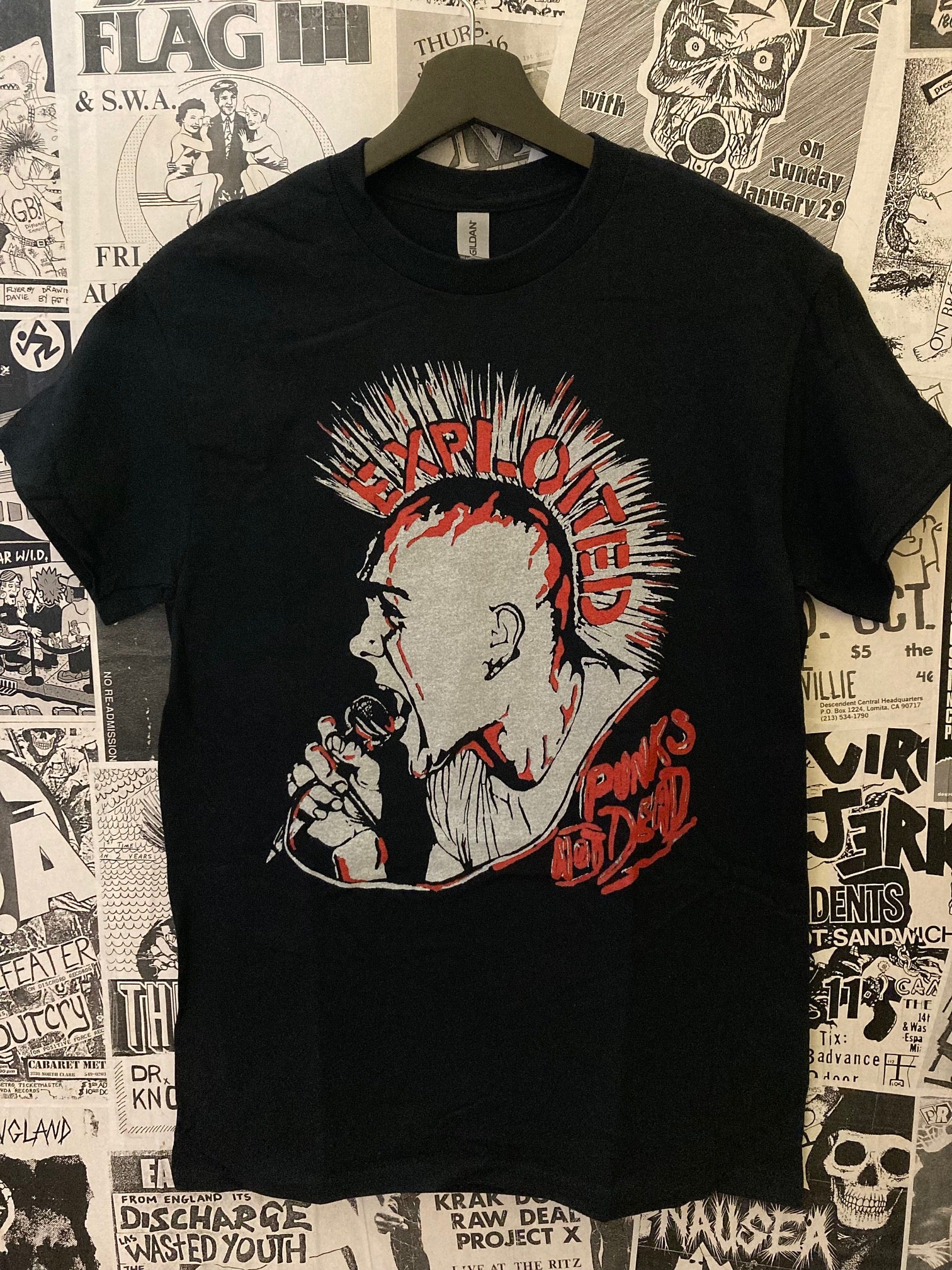 The Exploited Wattie Shirt – DeadRockers