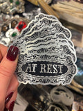 At Rest Sticker