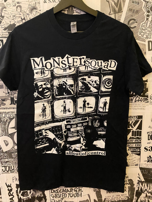 Monster Squad All Out Control Black Shirt
