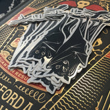 Nocturnal Lovers Bat Sticker