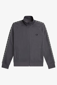 Fred Perry Taped Track Jacket Gunmetal