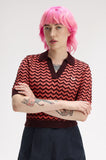 Fred Perry Pointelle Knitted Shirt