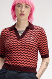 Fred Perry Pointelle Knitted Shirt