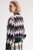 Fred Perry Diamond Jacquard Jumper