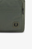 Fred Perry Nylon Badge Backpack Green