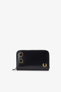Fred Perry Amy Winehouse Leather Heart Wallet