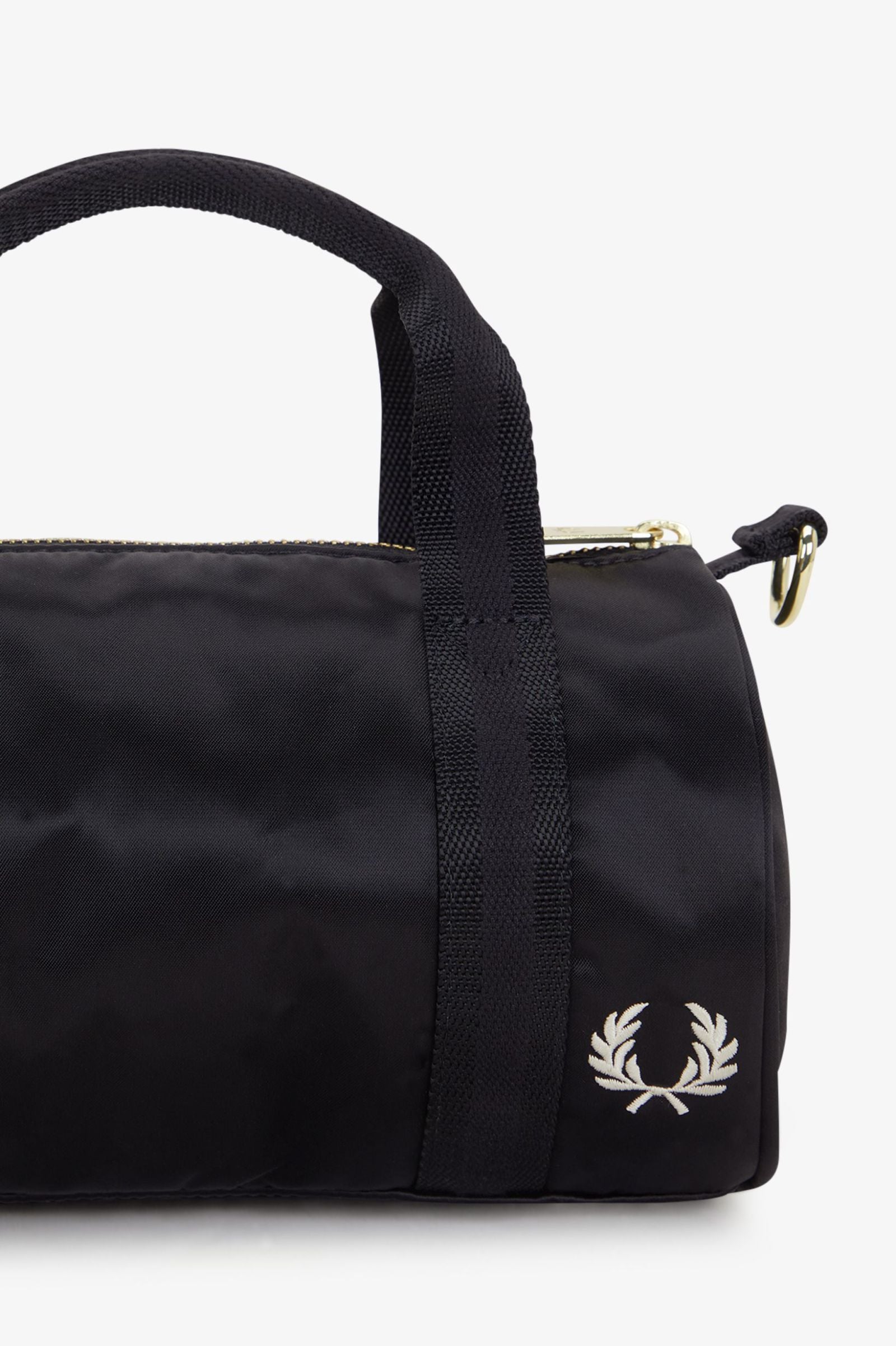 Fred Perry Amy Winehouse Satin Mini Barrel Bag – DeadRockers