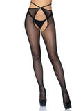 Olivia Crotchless Fishnet Tights