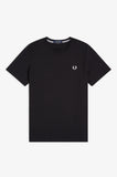 Fred Perry Black Crew Neck T-Shirt
