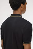 Fred Perry Polo Black // Oatmeal // Laurel Wreath Green