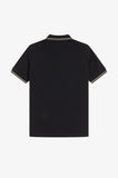 Fred Perry Polo Black // Oatmeal // Laurel Wreath Green