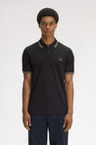 Fred Perry Polo Black // Oatmeal // Laurel Wreath Green