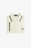 Fred Perry Polo Ecru / Apple / Mod Blue