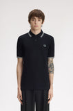 Fred Perry Polo Navy / Ecru / Silver Blue