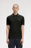 Fred Perry Polo Night Green // Dusk Blue // Dark Caramel