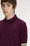 Fred Perry Polo Plum // Black