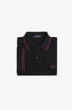 Fred Perry Polo Black / Plum