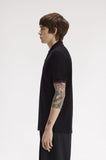 Fred Perry Polo Black / Plum