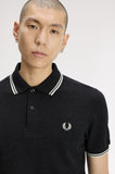 Fred Perry Polo Charcoal Marl / Ecru