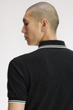 Fred Perry Polo Charcoal Marl / Ecru