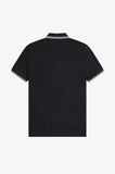 Fred Perry Polo Charcoal Marl / Ecru