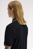 Fred Perry Polo Black // Ecru // Dark Caramel