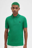 Fred Perry Polo Fred Perry Green / Seagrass / Navy