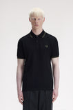 Fred Perry Polo Black / Field Green