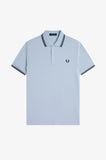 Fred Perry Polo Light Smoke / Navy