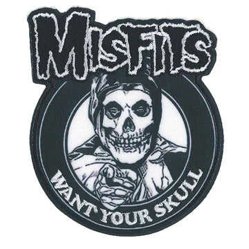 Misfits Want Your Skull Patch