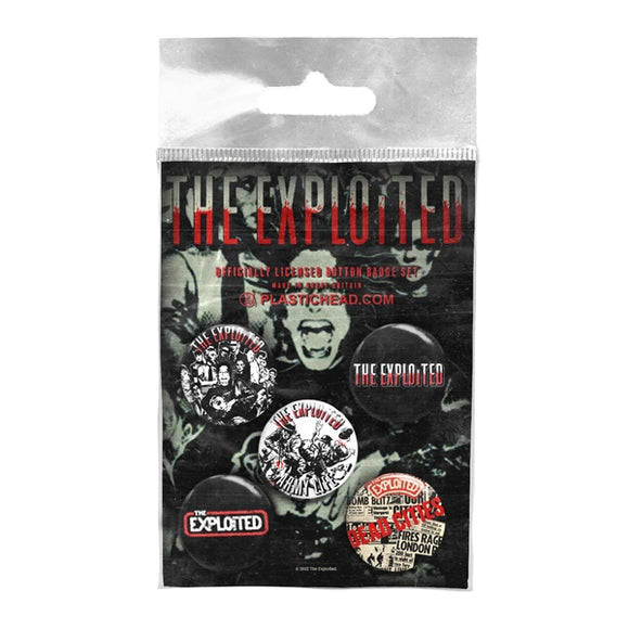 The Exploited Button Pack #1