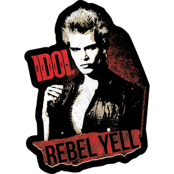 Billy Idol Rebel Yell Sticker