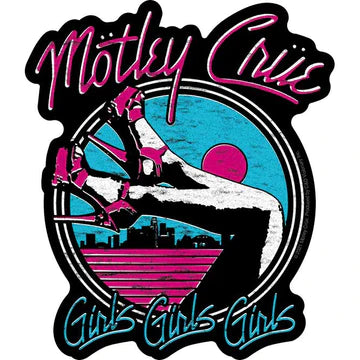 Motley Crue Girls Girls Girls Sticker