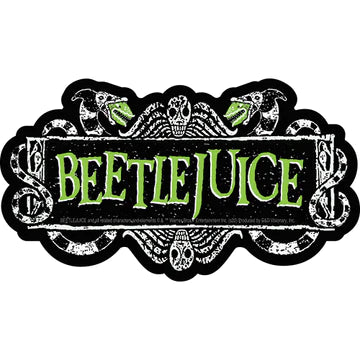 Beetlejuice Logo Sticker