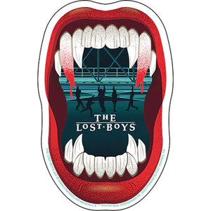 Lost Boys Movie Vampire Mouth Sticker
