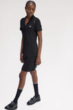 Fred Perry Amy Winehouse Pocket Detail Pique Dress
