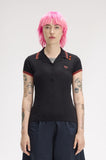 Fred Perry Amy Winehouse Pocket Detail Knitted Shirt