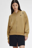 Fred Perry Amy Winehouse Metallic Knitted Bomber Jacket