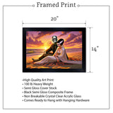 The Honeymoon Monsters Art Print