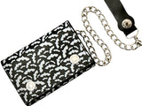 Black Bats Chain Wallet