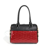 Red Sparkle & Leopard Atomic Tote Medium