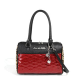 Red Sparkle & Leopard Atomic Tote Medium