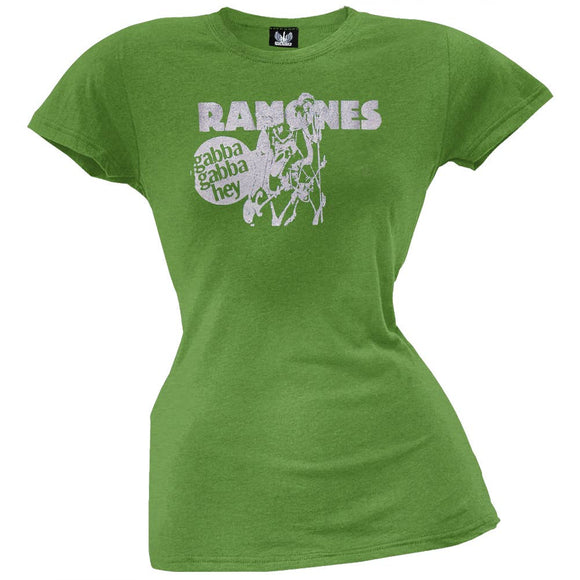 Ramones Gabba Gabba Foil Womens Fit Shirt: