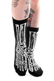 Skelly Foot Socks