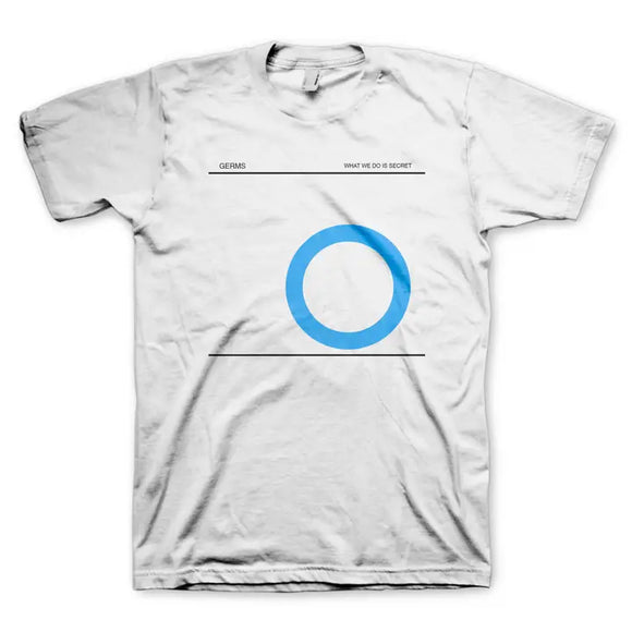 Germs - What We Do ... White Band Shirt